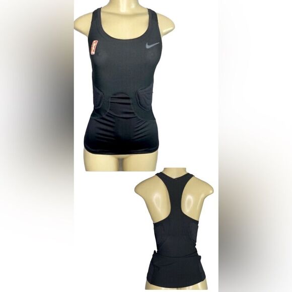Nike Pro Basketball Hyper Strong WNBA Compression Sport Padded Black Tank XXL - Picture 1 of 13